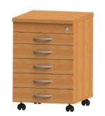 Gaveteiro Volante com 4 gavetas + porta objetos