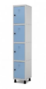 Roupeiro de ao com 4 portas